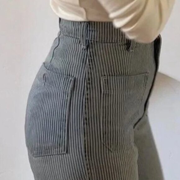 Doen Denim - Doen Maritime Jean in Hickory Stripe, size 26